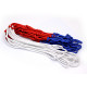 1 pcs Durable Nylon Basketball Goal Hoop Net Netting - Red/White/Blue