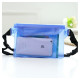 Large Waterproof Dry Pouch Bag Case with Waist Strap for Sports Swimming Beach - Blue