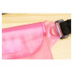 Large Waterproof Dry Pouch Bag Case with Waist Strap for Sports Swimming Beach - Pink