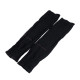 1 Pair Cooling Warmer UV Sun Protection Arm Sleeves Cover for Outdoor Sports - Black