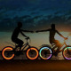 12 pcs Bike Wheel Spoke Reflector Warning Strip for BMX MTB Kids Road Mountain Bike - Orange