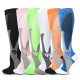 One Pairs Compression Socks Sports Calf Shin Leg Socks for Running Unisex, Black S/M