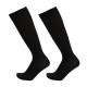 Unisex Anti-Fatigue Sport Compression Socks Varicose Vein Stocking One Pair - Black S/M