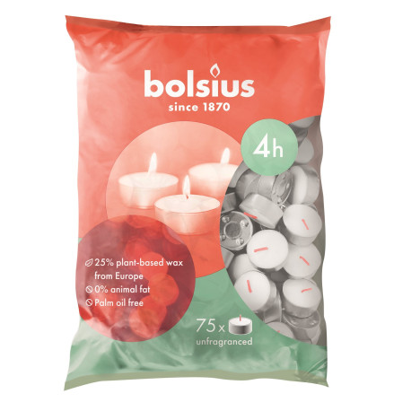 Bolsius Tealights (Bag of 75)