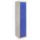 Metal Storage Lockers - Two Doors, Flatpacked, Blue