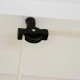 Clothing Airer Ceiling Pulley - Black - 1.2m