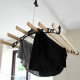 Clothing Airer Ceiling Pulley - Black - 2.4m