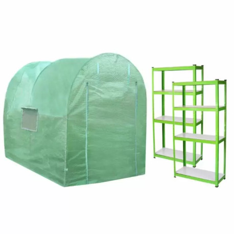 Polytunnel 19mm 2.5m x 2m with Racking