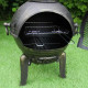 Cast Iron Chimenea &amp; Union Jack Bunting