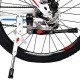 Adjustable Bike Bicycle Cycle Heavy Duty Prop Side Rear Kick Stand - White