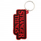 Stranger Things Logo PVC Keyring