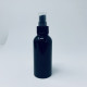 120m Black Aluminium bottle &amp; spray cap