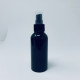 120m Black Aluminium bottle &amp; spray cap