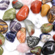 12x Medium African Tumble Stones - Dragon Stones