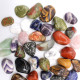 12x Medium African Tumble Stones - Light Jasper - Brecciated