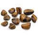 12x Medium African Tumble Stones - Tigers Eye - Golden