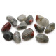 12x Medium African Tumble Stones - Bloodstone - Sephtonite