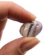 24x Small African Tumble Stones - Amethyst - Chevron