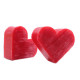 10x Heart Guest Soap - Raspberry