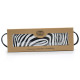 Luxury Lavender  Wheat Bag in Gift Box  - Zebra