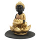 Buddha and Lotus Backflow Incense Burner