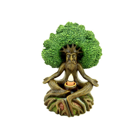 Wise Old Tree Man of the Forest Backflow Incense Burner