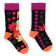 Hop Hare Bamboo Socks S/M - Pink Buddha &amp; Lotus