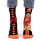 Hop Hare Bamboo Socks S/M - Pink Buddha &amp; Lotus