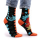 Hop Hare Bamboo Socks S/M - Blue Buddha &amp; Lotus