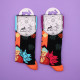 Hop Hare Bamboo Socks S/M - Blue Buddha &amp; Lotus