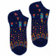 S/M Hop Hare Bamboo Socks Low (3.5-6.5) - Indian Feathers