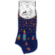 S/M Hop Hare Bamboo Socks Low (3.5-6.5) - Indian Feathers