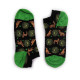 S/M Hop Hare Bamboo Socks Low (3.5-6.5) - Moonlight Wolfs