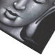 Buddha Painting - Grey Sand Finish