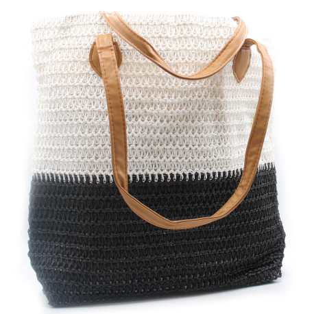 Back to the Bazaar Bag - Black & White