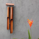 Bamboo Windchime - Natural finish - 4 Big Tubes