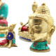 Brass Buddha Figure - Med Head - 8 cm