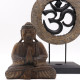 Buddha Feng Shui Set - Om - Grey &amp; Black