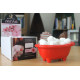 Ceramic Mini Bath - Poppy Red