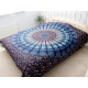 Double Cotton Bedspread + Wall Hanging - Classic Mandala