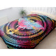 Double Cotton Bedspread + Wall Hanging - Elephant Head