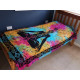 Single Cotton Bedspread + Wall Hanging - Chakra Buddha