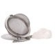 Raw Crystal Gemstone Tea Strainer - Rock Quartz