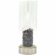 Crystal Infused Glass Water Bottle - Relaxing Amethyst - Chips