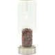 Crystal Infused Glass Water Bottle - Invigorating Red Jasper - Chips