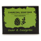 Charcoal Soap 85g - Eucalyptus &amp; Cedarwood