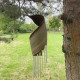 Coconut Leaf Wind Chimes - Natural