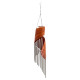 Coconut Leaf Wind Chimes - Natural