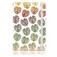 Cool A5 Notebook - Assorted Designs - Golden Tropical