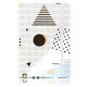 Cool A5 Notebook - Assorted Designs - Golden Abstract